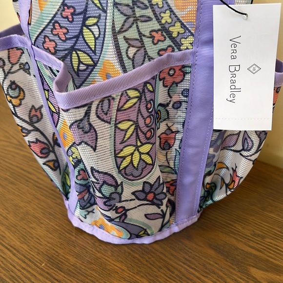 NEW Vera Bradley Shower Caddy in Maddalena Paisley Soft - Picture 3 of 10